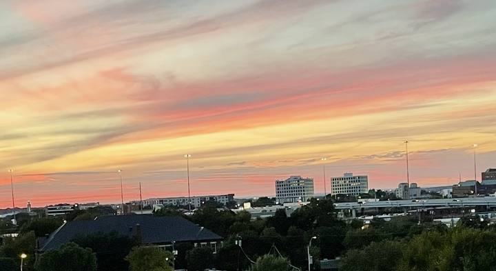 Sunset over Fort Worth